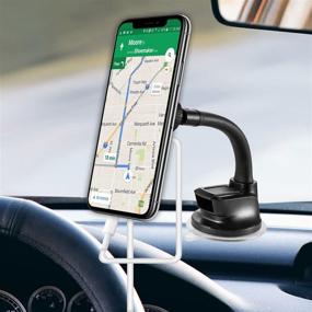 img 3 attached to 📱 Cellet Universal Car Phone Mount Holder for Phones