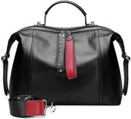 👜 genuine leather women's handbag: shoulder bag, tote, crossbody satchel - designer purse by iswee logo