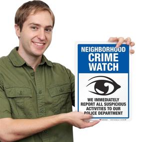 img 1 attached to 🚨 SmartSign Neighborhood Crime Watch Sign