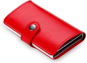 img 3 attached to 👜 Genuine Leather HONB Credit Holder for Men's Accessories