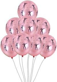 img 1 attached to 🎉 Bachelorette Party Decorations: Male Stripper Latex Balloons (18); Naughty Bridal Shower Decoration Gag Gifts with 12 Rose Gold Balloons, 6 Rose Gold Confetti Balloons (12 inch)