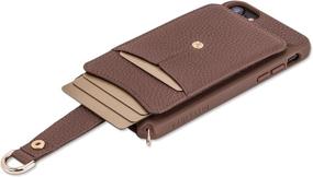 img 1 attached to Vaultskin Victoria Crossbody IPhone Leather Wallet Case Cell Phones & Accessories