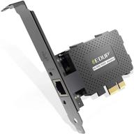 💻 сетевая карта gigabit ethernet pci express pci-e edup: улучшите подключение настольного пк с помощью адаптера lan rj45 на 10/100/1000 мбит/с логотип