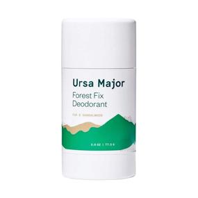 img 4 attached to 🌿 Ursa Major Forest Fix Натуральный Дезодорант - без алюминия, не оставляет пятен и не тестируется на животных, 2,6 унции
