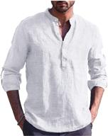 👕 tinkwell sleeve casual henley shirts: stylish men's clothing for shirts logo