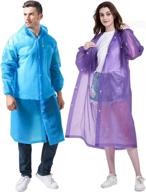 gorain raincoat adults reusable sleeves outdoor recreation for camping & hiking logo