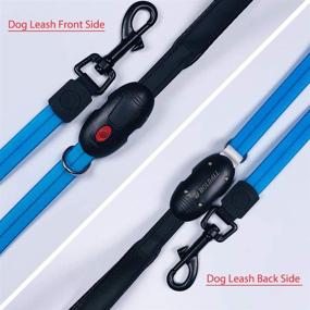 img 2 attached to 🐾 HOLDALL LED Dog Collar Light: USB Rechargeable Glow-in-the-Dark Collar for Pet Safety at Night