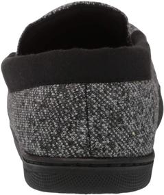 img 2 attached to 🧦 Hanes ComfortSoft Knit Venetian Indoor/Outdoor Moccasin Slipper: Cozy Comfort for Boys