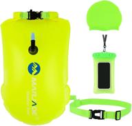 🏊 enhance your open water experience with kongger 20l inflatable swim buoy for swimmers and triathlons - keep dry and stay safe! логотип