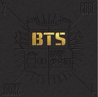 🎵 bts music [2 cool 4 skool] bangtan boys single album cd + photo book + extra 4photo cards set - official merchandise and limited edition collectibles logo