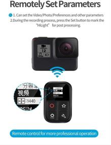 img 2 attached to 📷 TELESIN Smart Wireless WiFi Remote Control for GoPro Hero 8/7/6/5, Session Series, Waterproof IP67, with Wrist Strap - Shop Now!