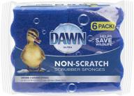 🧽 dawn 438063 non-scratch sponges, blue - ultimate cleaning solution for delicate surfaces logo