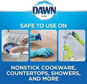 img 1 attached to 🧽 Dawn 438063 Non-Scratch Sponges, Blue - Ultimate Cleaning Solution for Delicate Surfaces