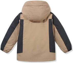 img 3 attached to CUNYI Waterproof Boys' Jackets & Coats: Detachable Windproof, Thickened Outerwear