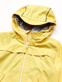 img 2 attached to 🌧️ Optimal Yellow Rain Jacket for Boys - Rainslicker Raincoat in Jackets & Coats