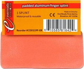 img 2 attached to 🏥 Protective & Comfortable Aluminum Finger Splints - 10 Pack for Effective First Aid