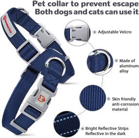 img 2 attached to Collar Buckle Adjustable Safety Collars