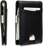 guleyri bifold leather wallet with advanced blocking technology logo