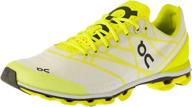 on running women's cloudflash speed shoe in neon/white: unleash lightning-fast performance logo