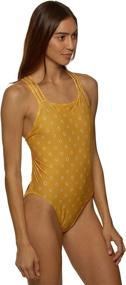 img 3 attached to JOLYN Womens Tie Back Swimsuit Prints