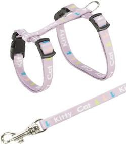 img 2 attached to 🐱 Trixie 4181 Harness and Lead Set for Kittens/Small Cats - Nylon 21-33 cm/8 mm, Assorted Color