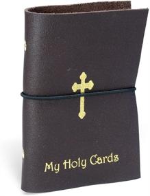 img 1 attached to 🙏 Stamped Leatherette Prayer Holder Wallet