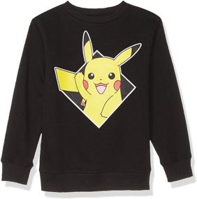 img 2 attached to X Small Boys' Clothing and Fashion Hoodies & Sweatshirts: Pokemon R2D2 Boys Sweatshirt