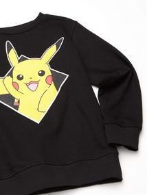 img 1 attached to X Small Boys' Clothing and Fashion Hoodies & Sweatshirts: Pokemon R2D2 Boys Sweatshirt