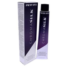 img 1 attached to 🎨 Pravana ChromaSilk Creme Hair Color 8 Light Blonde with Silk & Keratin Protein - Enhanced for Better SEO