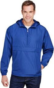 img 3 attached to Champion Packable Jacket CO200 Navy Sports & Fitness
