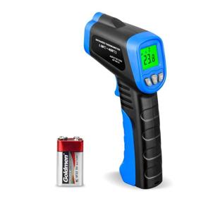 img 4 attached to 🌡️ AP-981A Digital Laser Infrared Thermometer: Non-Contact Temperature Gun -58℉~662℉ (-50℃~350℃) with Backlight, Data Hold - Ideal for Kitchen Cooking, BBQ, and Automotive Applications