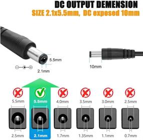 img 1 attached to 💡 Gigabit PoE Splitter: 48V to 12V Adapter for Security Camera, AP, VoIP and More (1000Mbps)