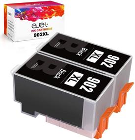 img 4 attached to 🖨️ ejet 902XL 902 XL Compatible Ink Cartridge Replacement for HP 902XL 902 XL - Perfect for OfficeJet Pro 6968 6978 6958 6962 6954 6960 6970 6979 6950 Printer Tray - 2 Black