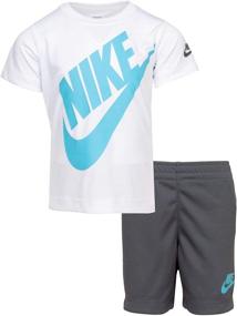 img 1 attached to Nike Dri Fit T Shirt MidnightNavy 76F024 U90 Boys' Clothing via Clothing Sets
