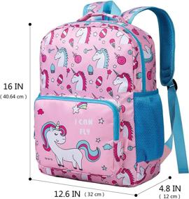 img 1 attached to 🎒 D Sloate Primary School Backpacks for Kindergarten and Preschool Students