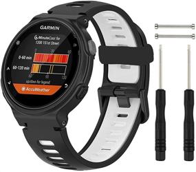 img 3 attached to Baaletc For Garmin Approach S20 S5 S6 Watch Bands / Garmin Forerunner 735XT/220/620/630 Band Strap Replacement Wristband Accessories For Approach S20 Smartwatch