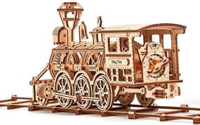 img 1 attached to 🚂 Wood Trick Railway Set: Wooden Train Toy