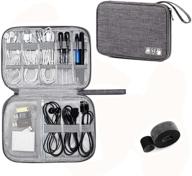 «ultimate electronic organizer travel case для кабелей, зарядных устройств, телефонов, usb, sd-карт - универсальное хранилище электронных аксессуаров, 1 шт.» логотип