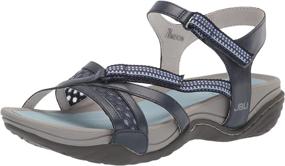 img 4 attached to Stylish and Functional: Discover the 👠 JBU by Jambu Women's Trapper Sport Sandal