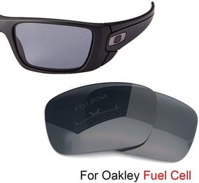 img 3 attached to 🕶️ Заменяемые поляризованные линзы LOTSON для солнцезащитных очков Oakley для мужчин и аксессуаров для зрения.