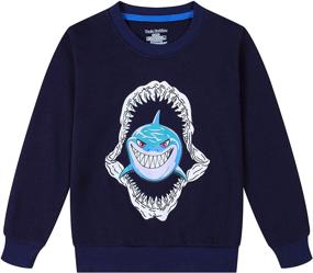 img 4 attached to Fashion Sweatshirts Pullover T Shirts Boys' Clothing | Tkala Fashion Hoodies & Sweatshirts