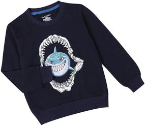 img 3 attached to Fashion Sweatshirts Pullover T Shirts Boys' Clothing | Tkala Fashion Hoodies & Sweatshirts