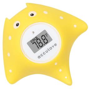 img 4 attached to 🛀 Acculove Baby Bath Thermometer: Ensuring Baby's Safety with Floating Yellow Fish Toy and Fahrenheit Temperature Monitoring
