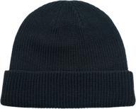 connectyle classic men's warm winter hats: acrylic knit cuff beanie cap for daily comfort logo