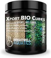 🐠 brightwell aquatics xport bio cubes - highly porous bio filter media for optimal filtration in marine and freshwater fish tanks logo