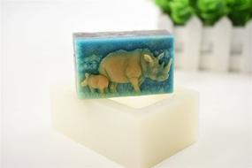 img 2 attached to Longzang Rhinoceros Rectangle Silicone Handmade