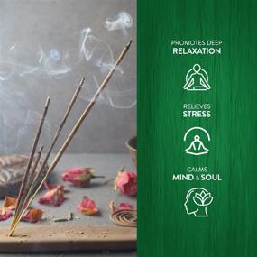 img 3 attached to 🌿 HEM Cannabis Incense Sticks (6 Packs) - 120 Count, 301g: Natural, Aromatic Fragrance with Authentic Cannabis Essence