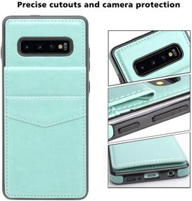 img 1 attached to 📱 LakiBeibi Premium Leather Shockproof Protective Accessories for Cell Phones