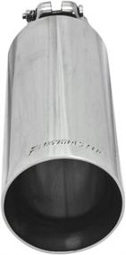 img 3 attached to 🚀 Flowmaster 15397: Premium Polished Stainless Steel Angle Cut Clamp-On Exhaust Tip for 2.50" Tubing