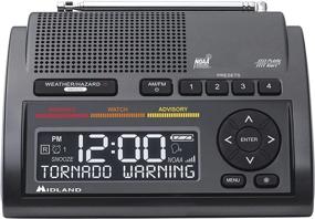 img 4 attached to 📻 Midland WR400 Deluxe NOAA Emergency Weather Alert Radio with S.A.M.E. Localized Programming, 80+ Emergency Alerts, and AM/FM Radio Alarm Clock